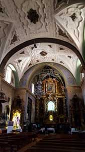 Interior de la Iglesia de San Julián y Santa Basilisa