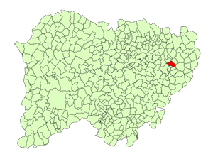 Localización de Alconada