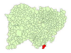 Localización de Candelario