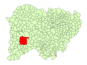 Localización de Ciudad Rodrigo