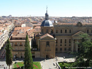 Palacio de Anaya e Iglesia de San Sebastián desde Ieronimus