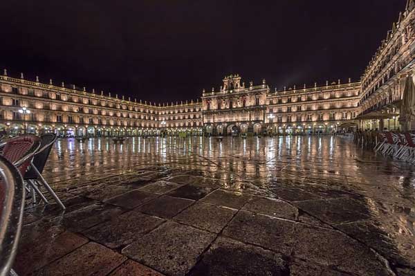 Plaza Mayor de noche