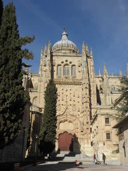 Portada sur de la Catedral Nueva