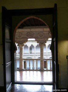 Puerta en el interior del Convento