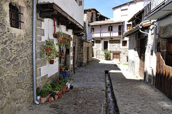 Regadera en Candelario