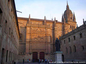 Fachada de la Universidad de Salamanca