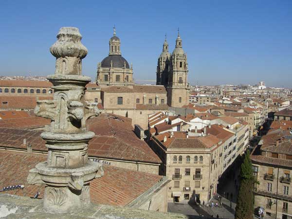 Vista de Salamanca desde las Torres de la Catedral