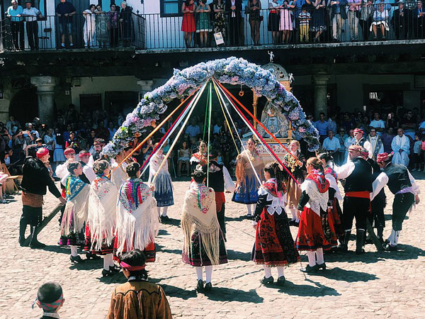 Baile tradicional en La Alberca